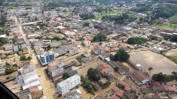 Foto: Corpo de Bombeiros de Santa Catarina/Divulgação