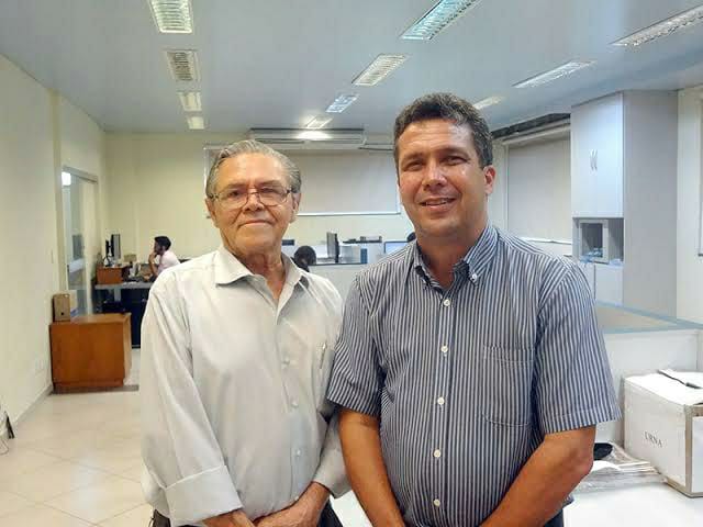 Pastor José Genésio (esq.) e Pastor Ildo Rodrigues 