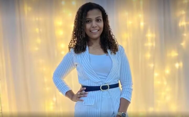 Gislaine Batista de Oliveira, de 29 anos, morreu após ser atropelada, em Sinop — Foto: Reprodução/Re